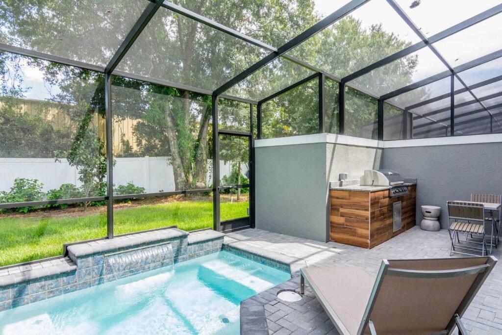 Beautiful Four Bedrooms Townhouse With Splash Pool At Le Reve Resort Kissimmee Dış mekan fotoğraf