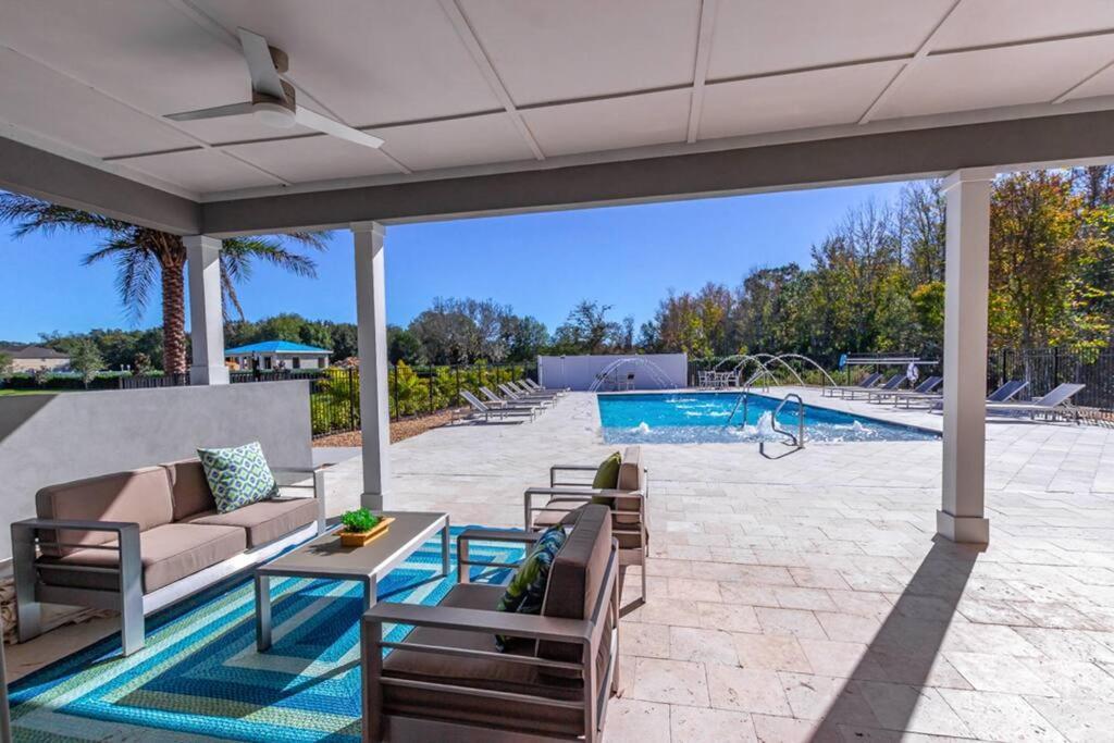 Beautiful Four Bedrooms Townhouse With Splash Pool At Le Reve Resort Kissimmee Dış mekan fotoğraf
